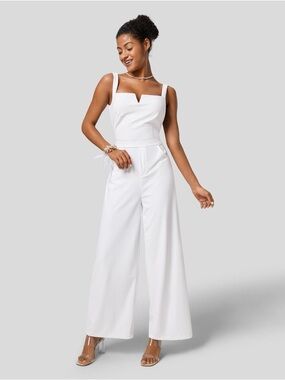 SoftlyZero™ Airy Tie Pocket Cool Touch Jumpsuit-UPF50+ small